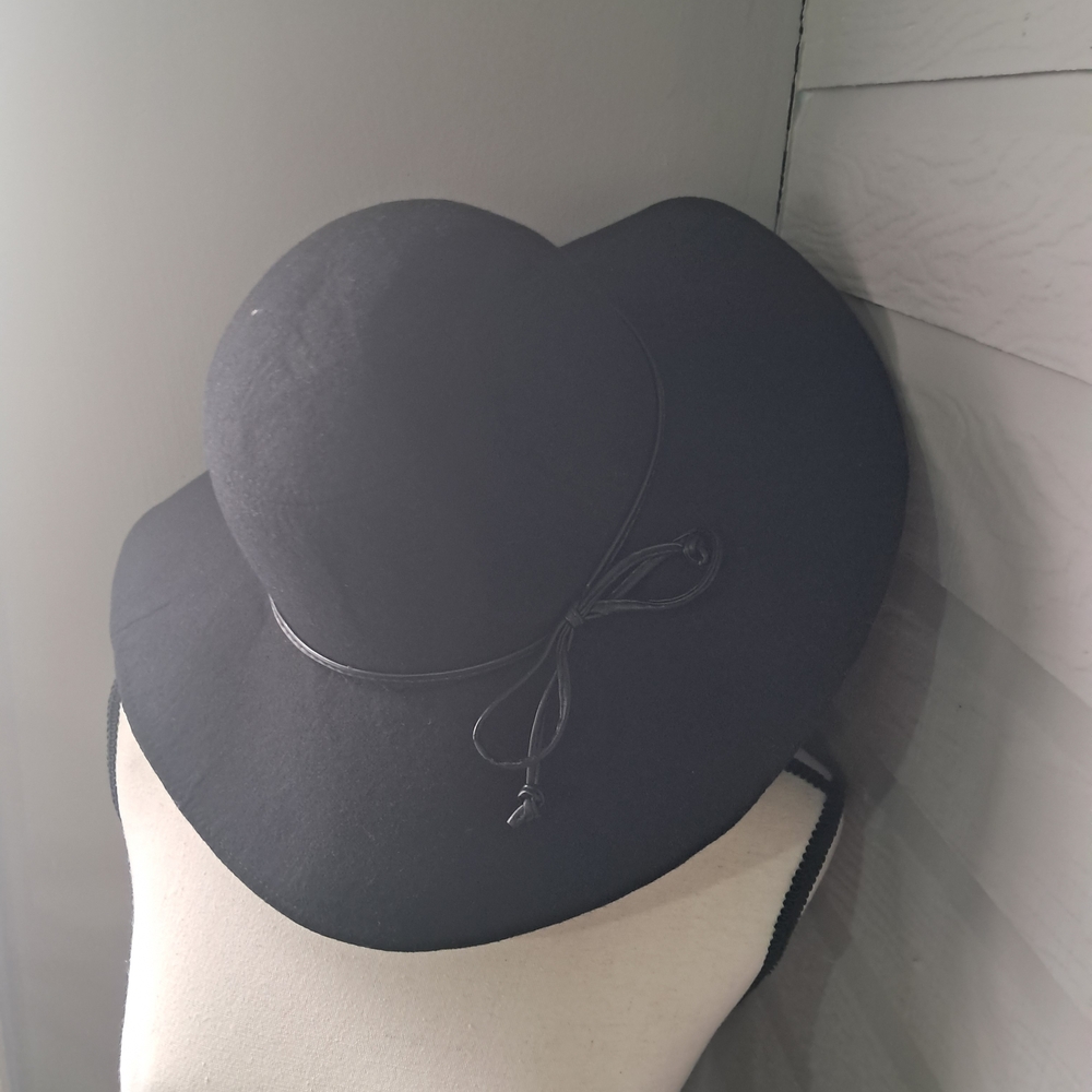 Wool Black Brown Hats Bundle 2 Hats for One Price